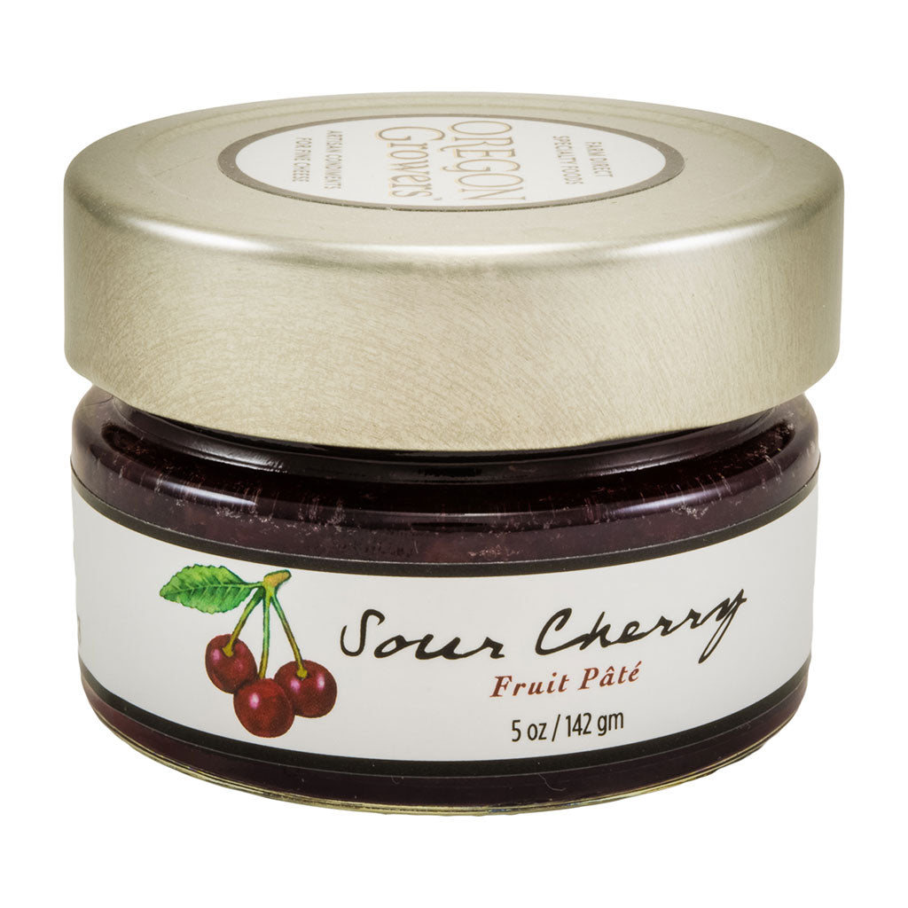 Sour Cherry Fruit Pate jar, Oregon Growers